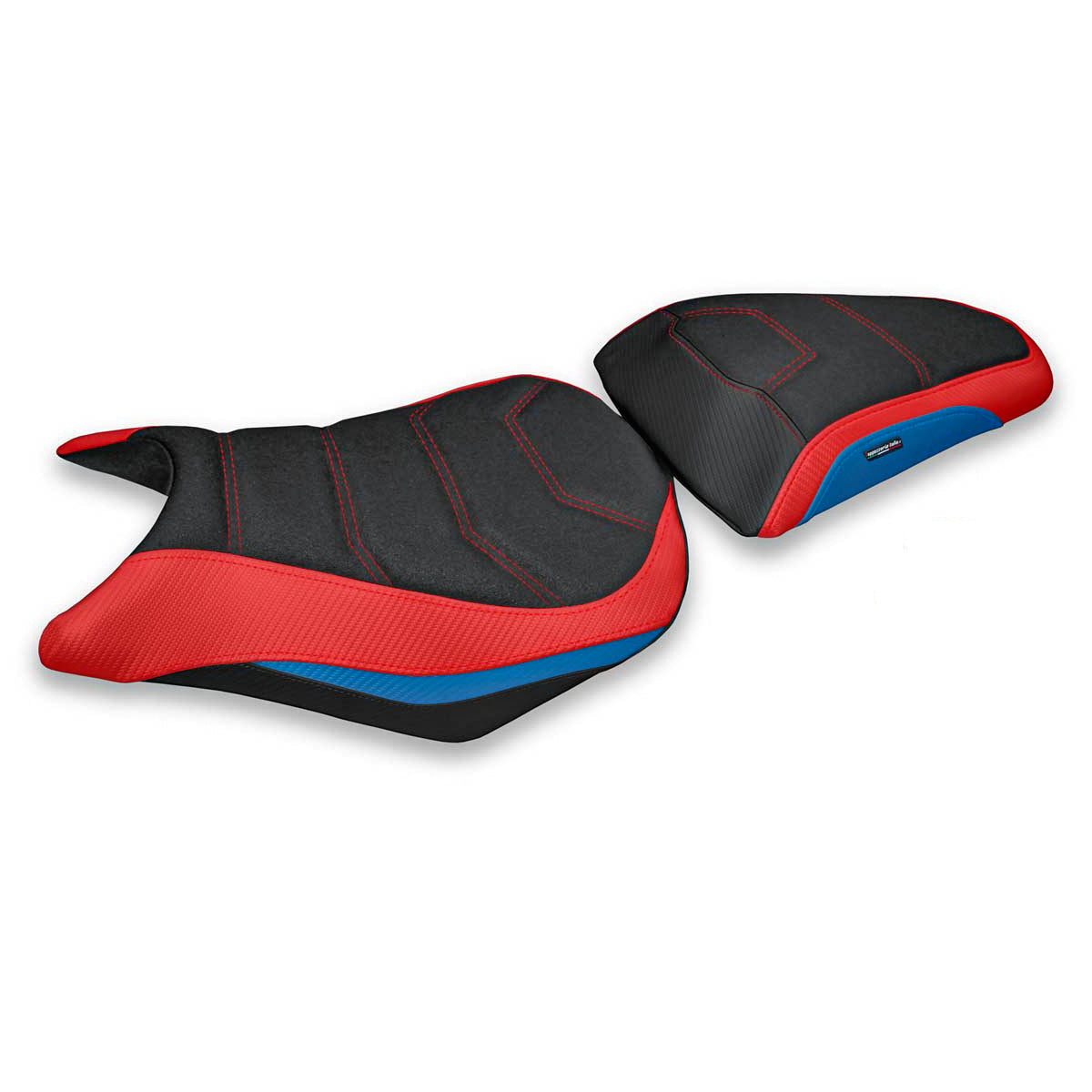 Honda CBR500R 2012-2016 Seat Cover Tappezzeria Italia Ultragrip in Red and Blue