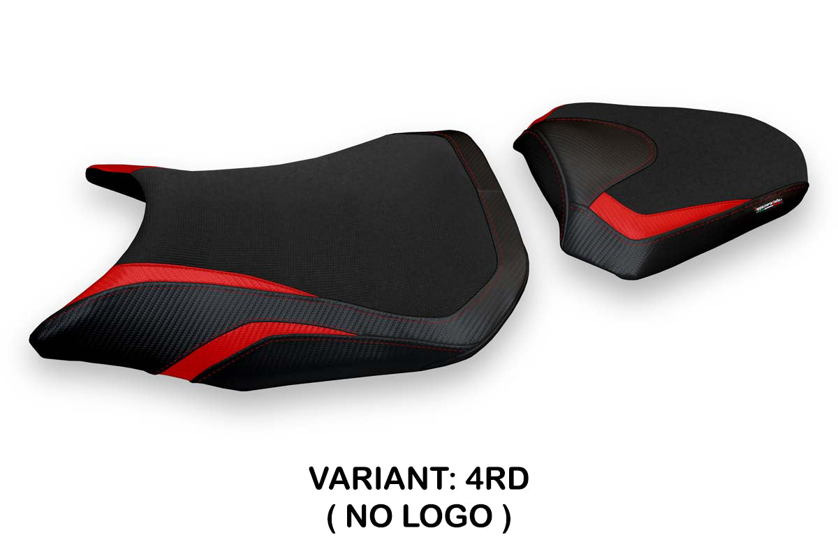 Honda CBR500R 2017-2025 Seat Cover Tappezzeria Italia in Red and Black