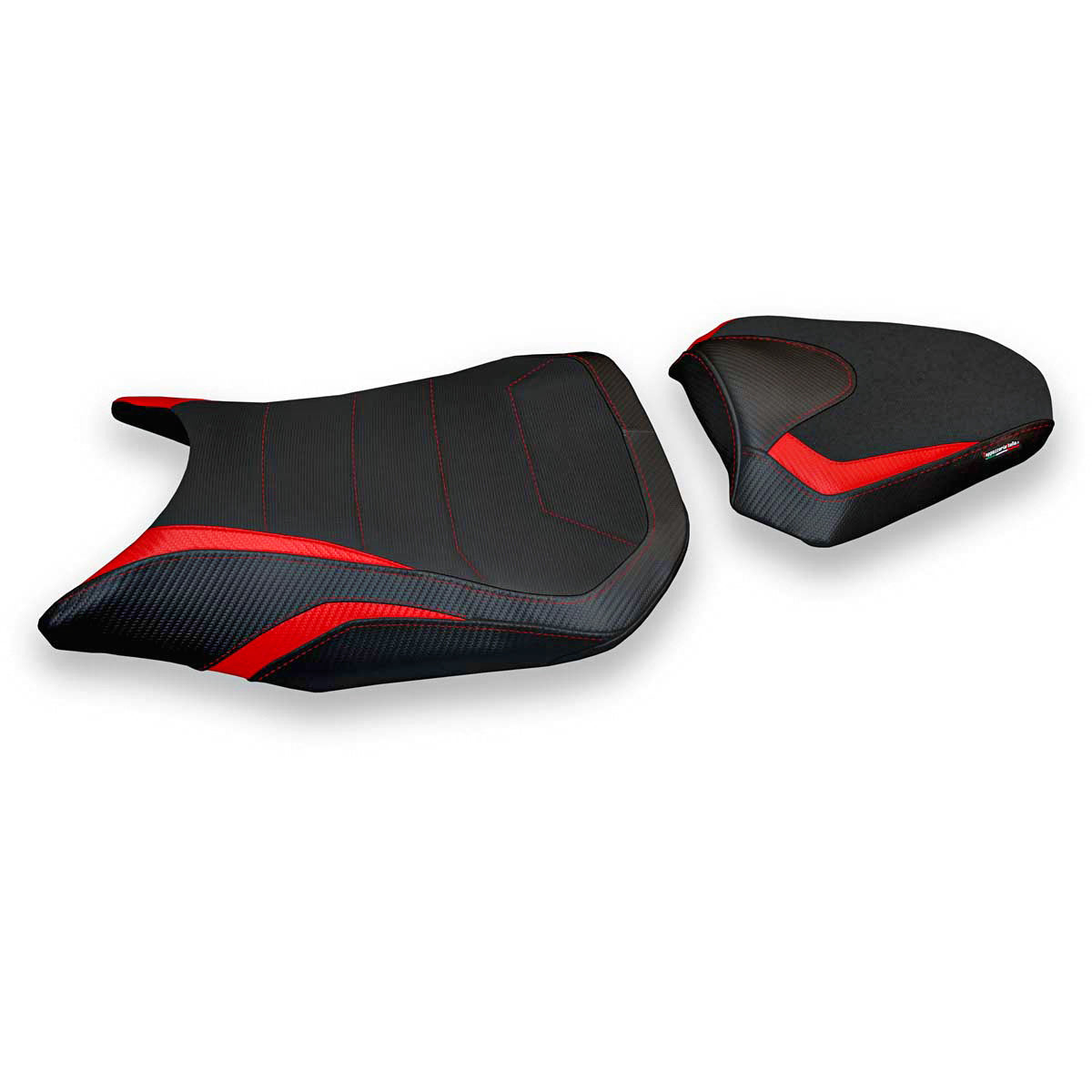 Honda CBR500R 2017-2025 Seat Cover Tappezzeria Italia Comfort in Red and Black