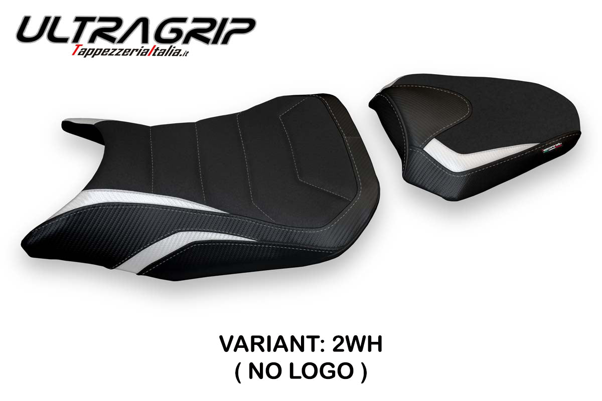 Honda CBR500R 2017-2025 Seat Cover Tappezzeria Italia Ultragrip in White