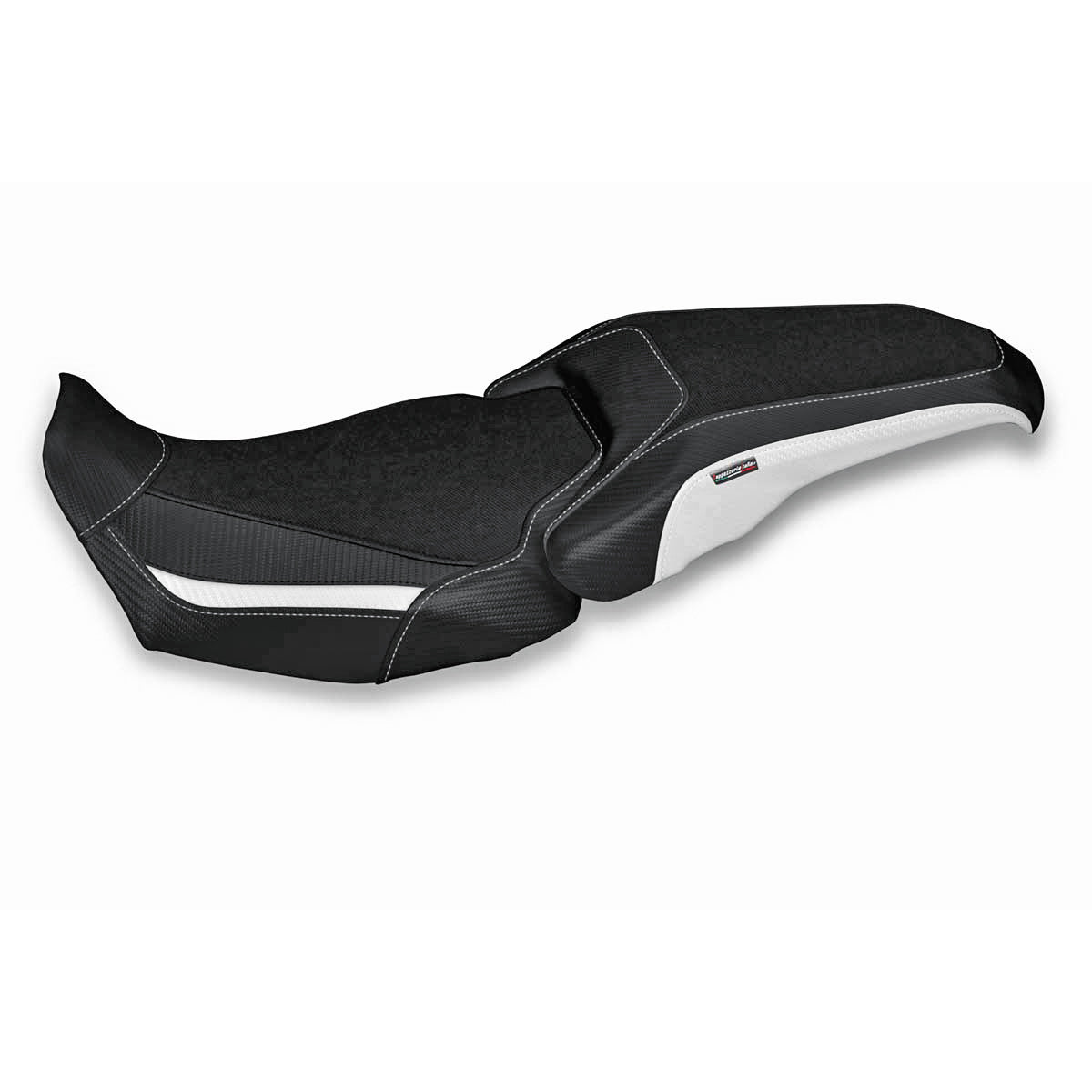 Honda CBR650R 2019-2023 Seat Cover Tappezzeria Italia in White and Black