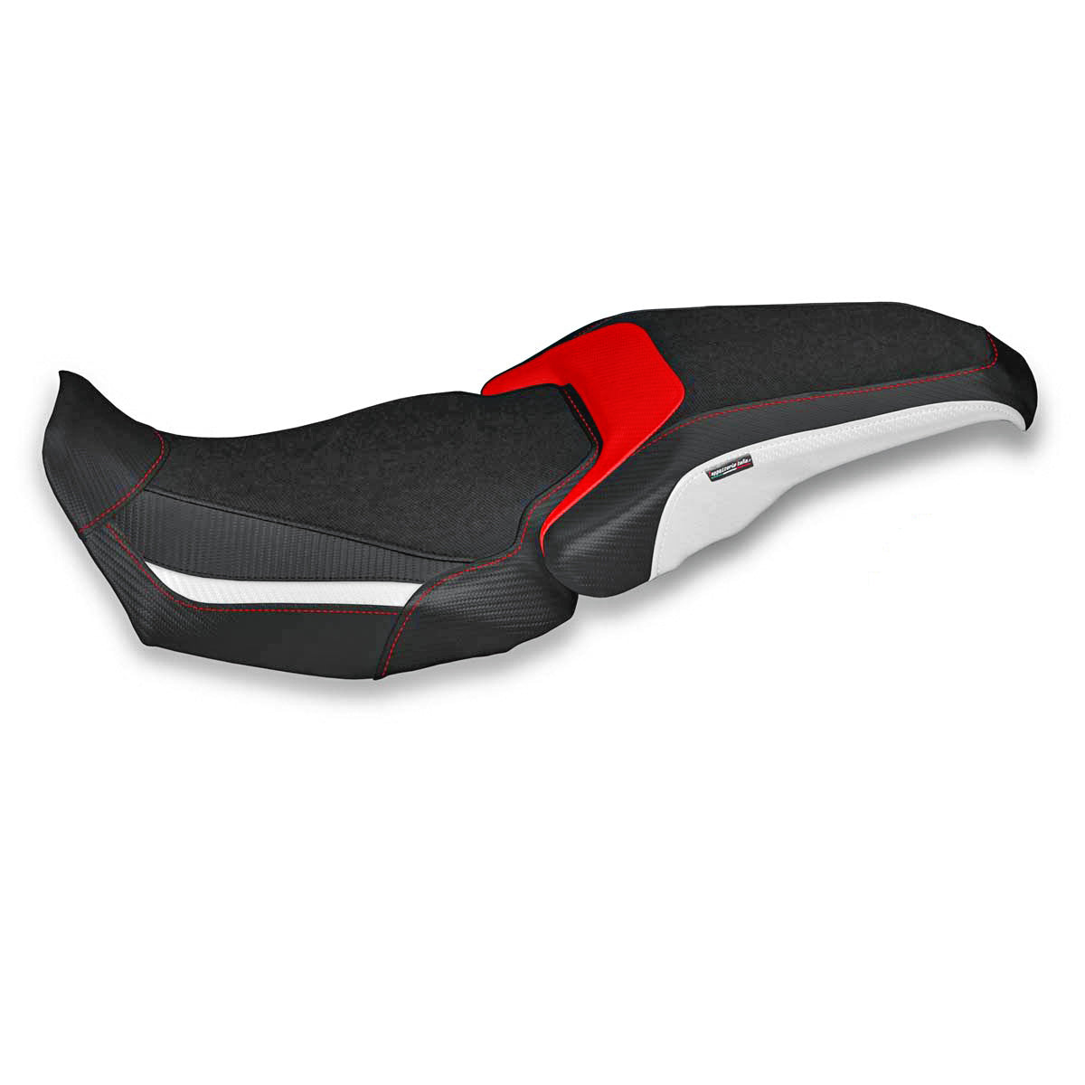 Honda CBR650R 2019-2023 Seat Cover Tappezzeria Italia in Red White and Black