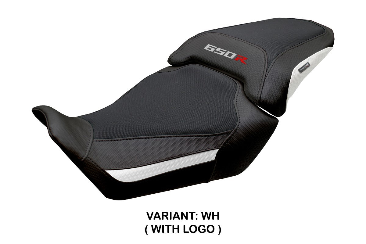 Honda CBR650R 2024-2025 Seat Cover Tappezzeria White Black