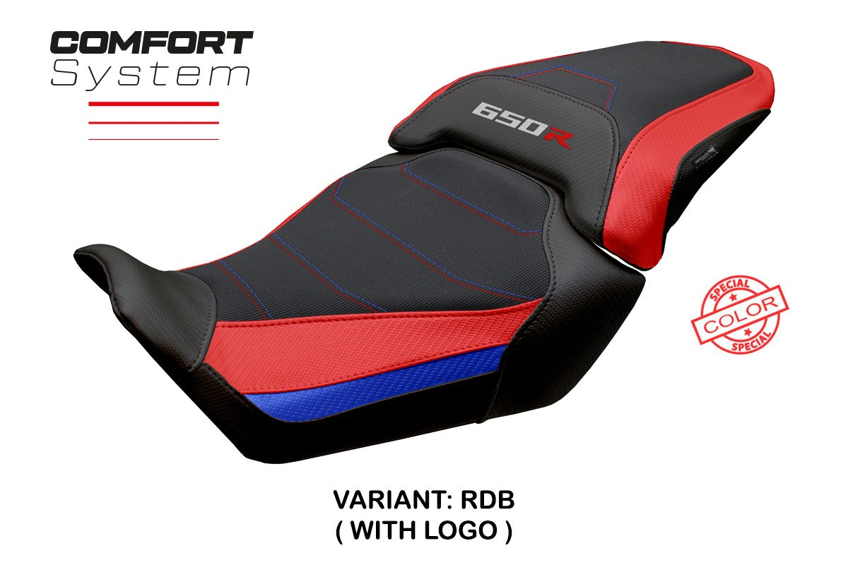 Honda CBR650R 2024-2025 Seat Cover Tappezzeria Comfort Red Blue Black