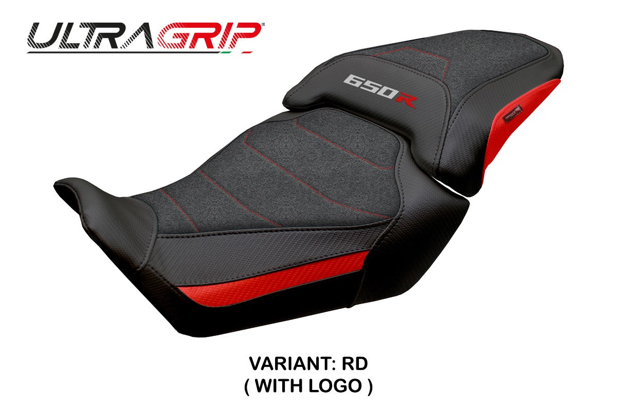 Honda CBR650R 2024-2025 Seat Cover Tappezzeria Ultragrip Red Black