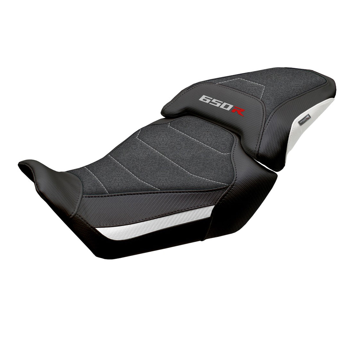 Honda CBR650R 2024-2025 Seat Cover Tappezzeria Ultragrip White Black