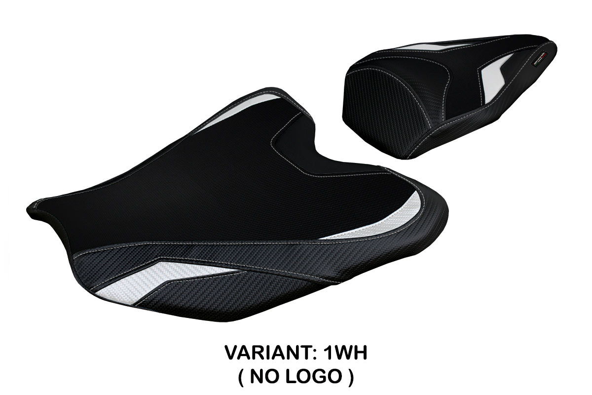 Honda CBR1000RR-R Fireblade 2020-2025 Seat Cover Tappezzeria Italia in White and Black