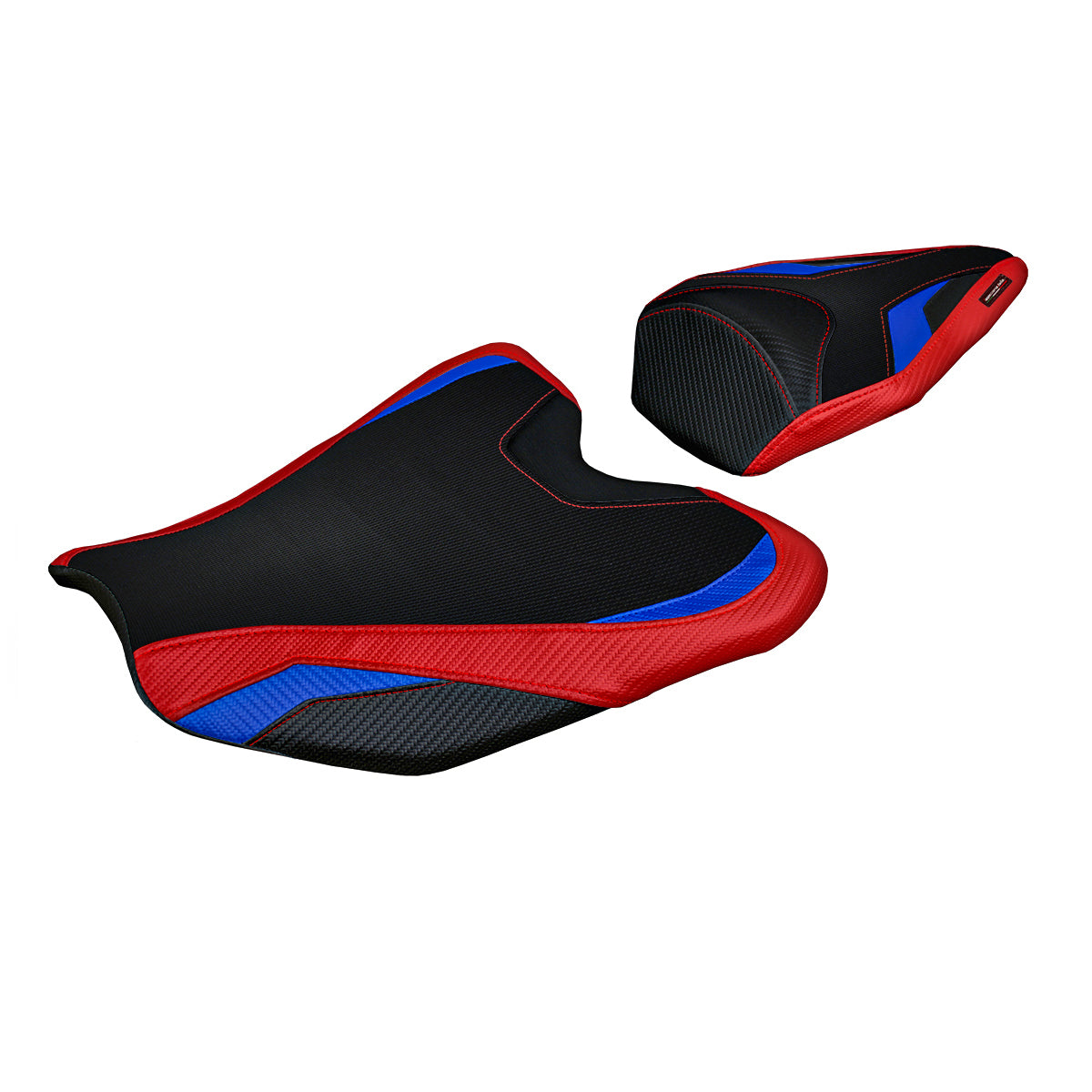 Honda CBR1000RR-R Fireblade 2020-2025 Seat Cover Tappezzeria Italia in Red and Blue