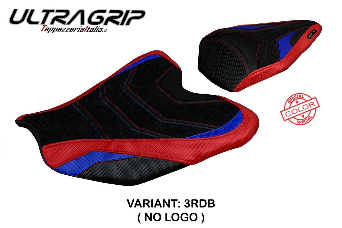 Honda CBR1000RR-R Fireblade 2020-2025 Seat Cover Tappezzeria Italia Ultragrip in Red and Blue