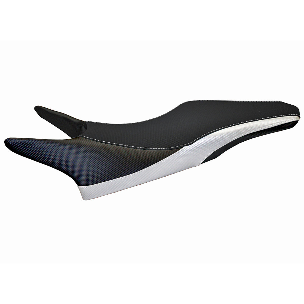 Honda Crossrunner 800 VFR800X 2010-2015 Seat Cover Tappezzeria Italia in White and Black