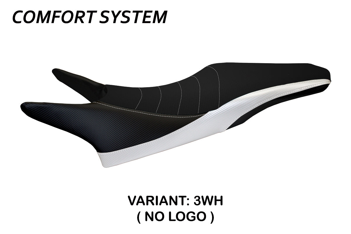 Honda Crossrunner 800 VFR800X 2010-2015 Seat Cover Tappezzeria Italia Comfort in White