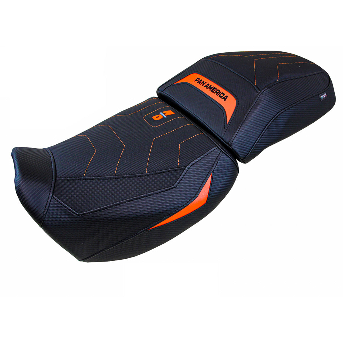 Harley Davidson Pan America 2021-2025 Seat Cover Tappezzeria Italia Comfort in Orange