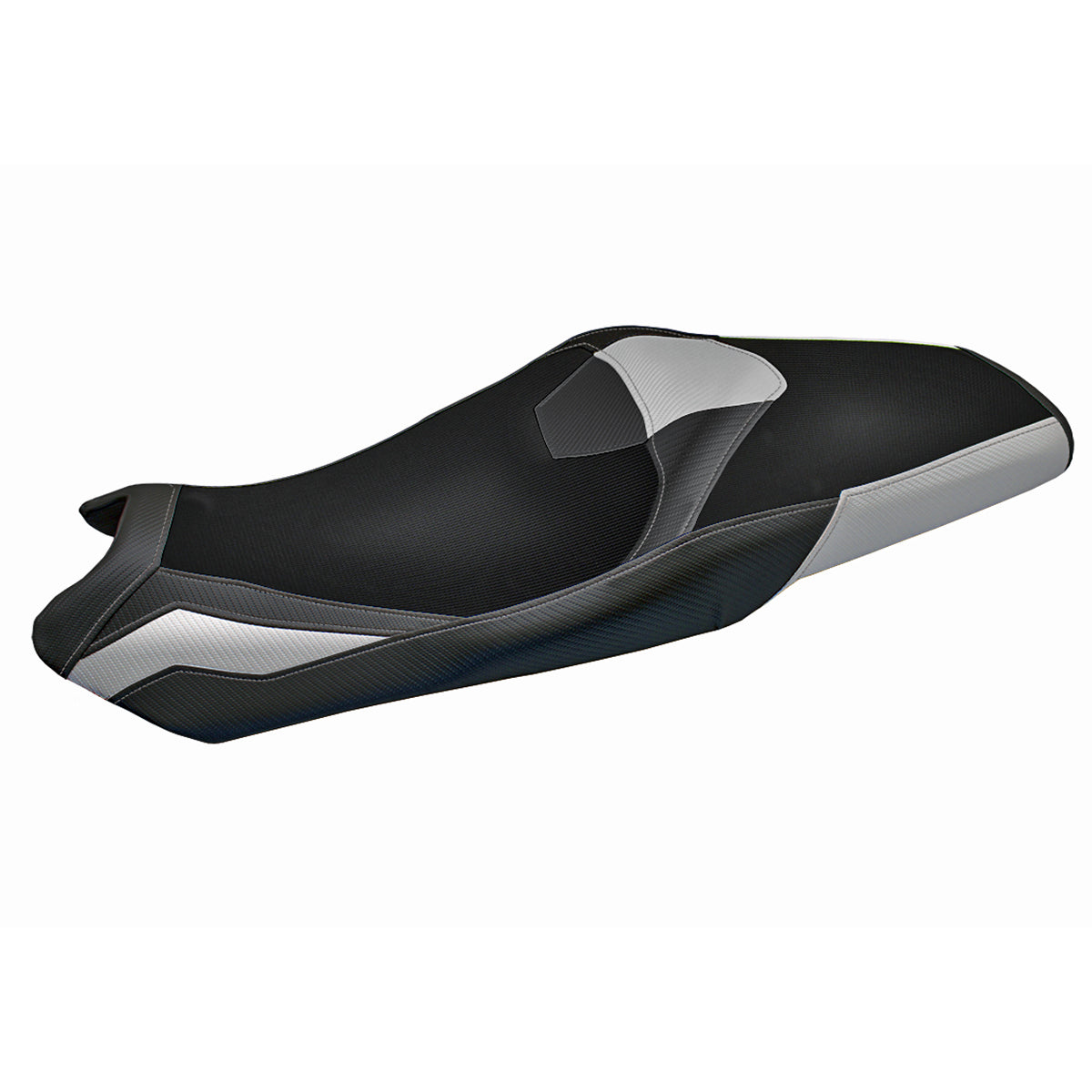 Honda Forza 750 2021-2024 Seat Cover Tappezzeria Italia in Silver and Black