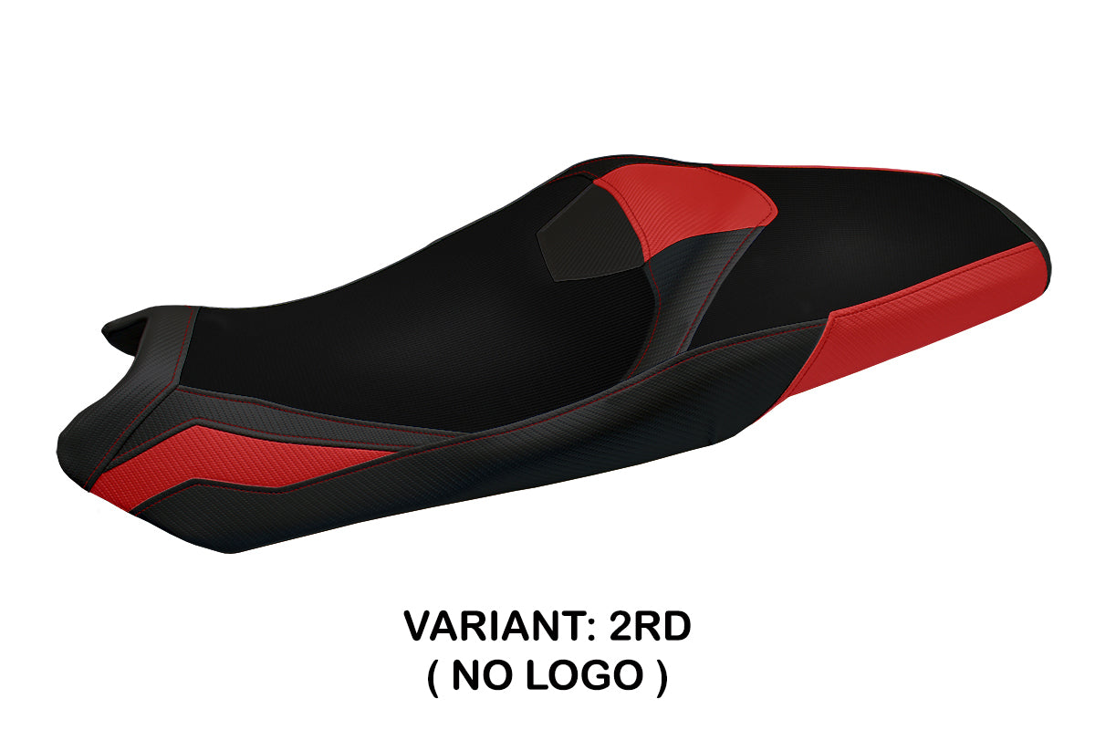 Honda Forza 750 2021-2024 Seat Cover Tappezzeria Italia in Red and Black