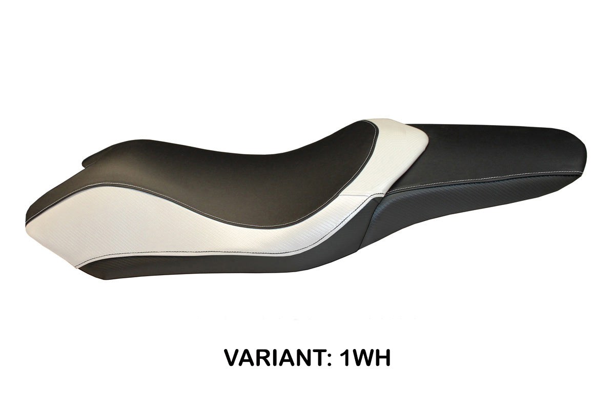 Honda Integra 700 2012-2013 Seat Cover Tappezzeria Italia in White and Black