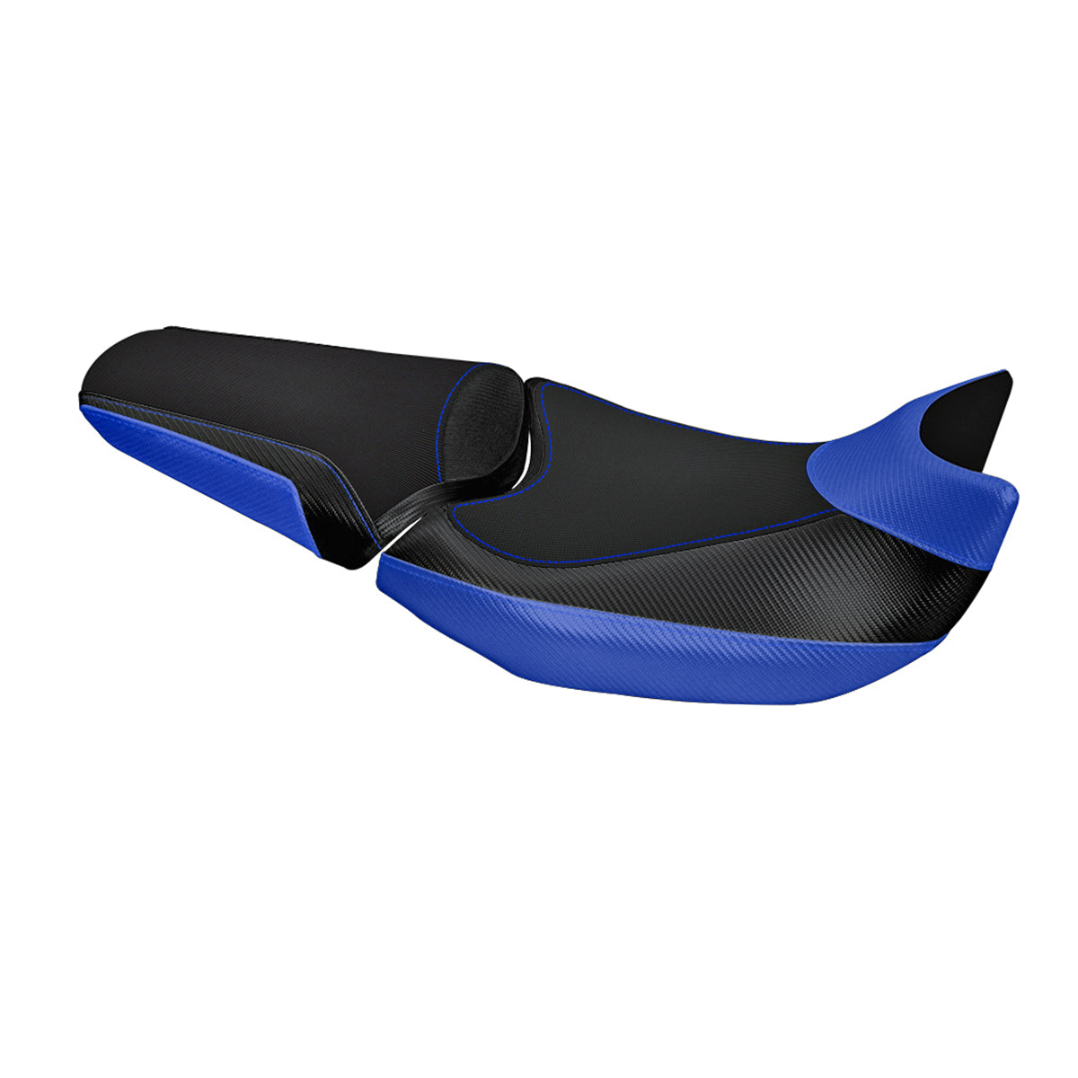 Honda NC750X 2014-2025 Seat Cover Tappezzeria Italia in Blue and Black