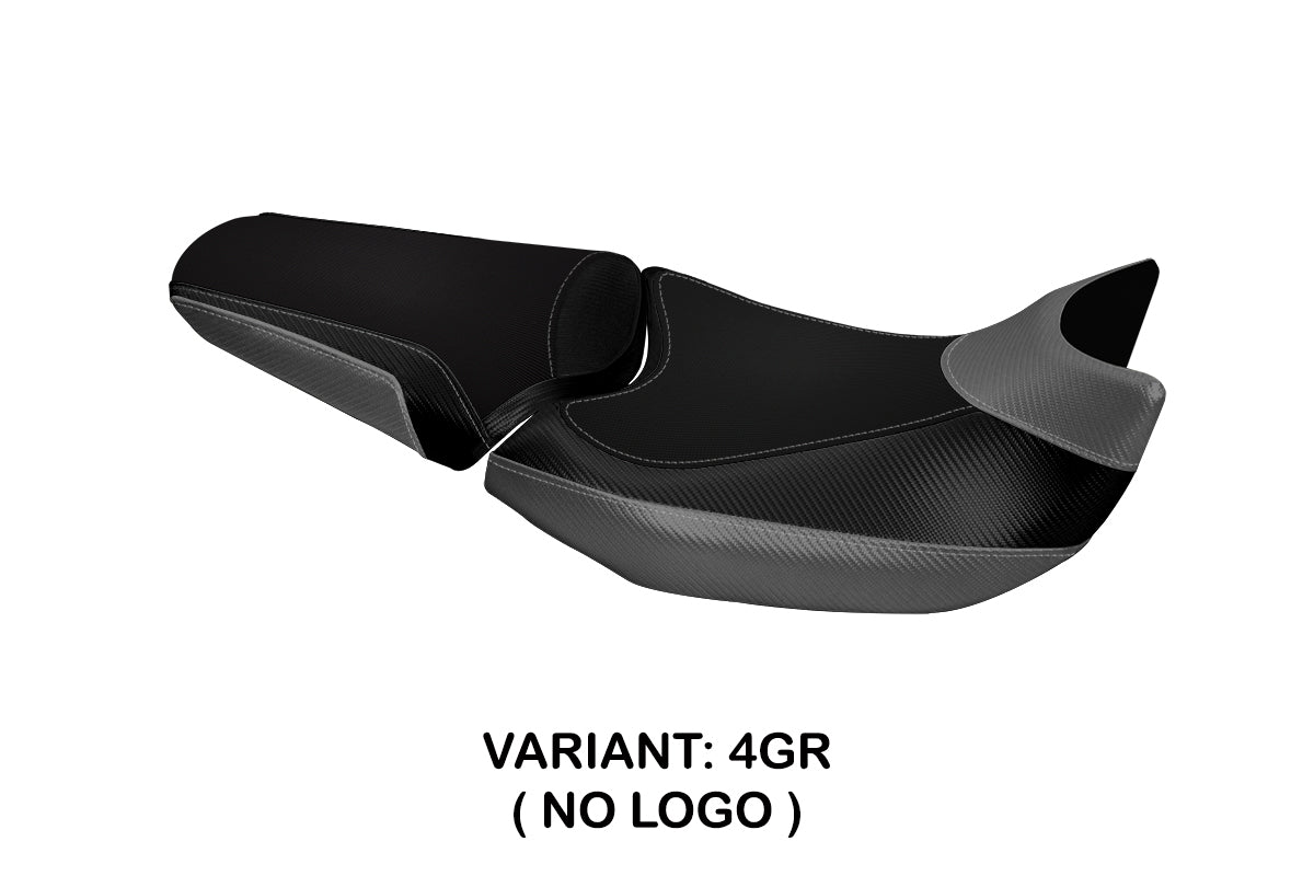 Honda NC750X 2014-2025 Seat Cover Tappezzeria Italia in Grey and Black