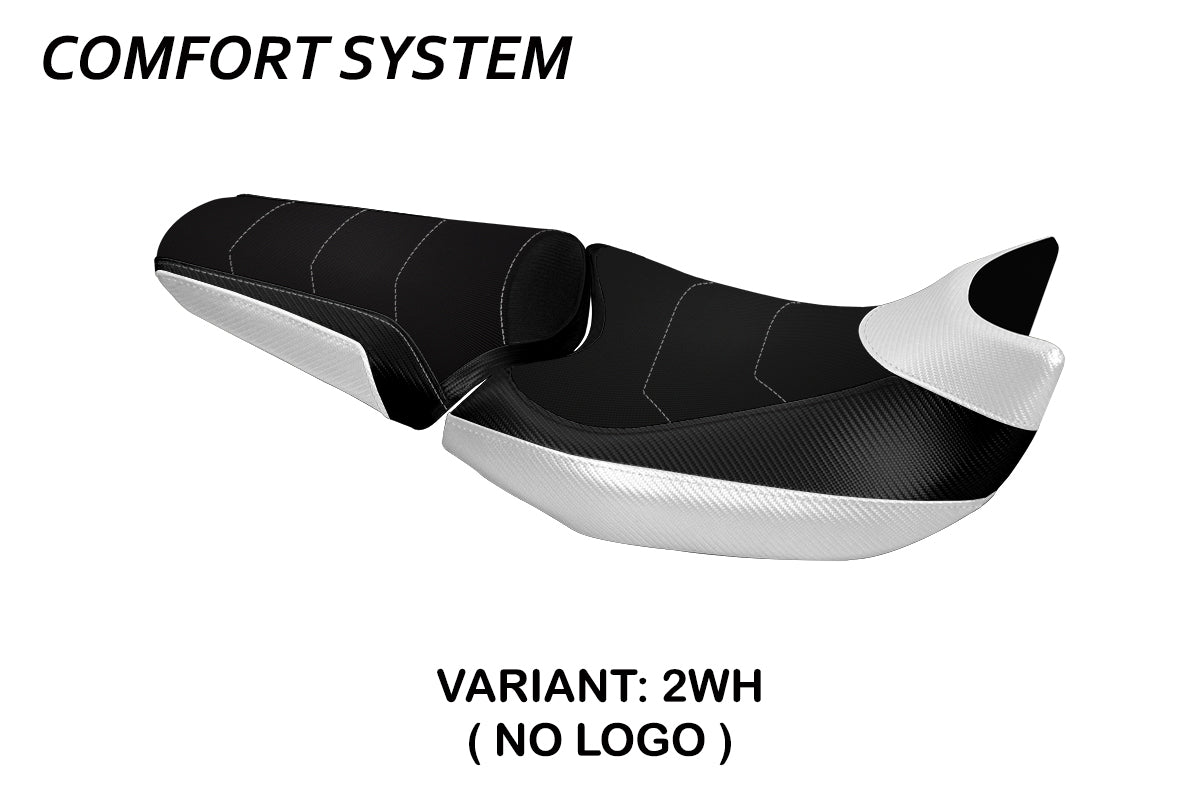 Honda NC750X 2014-2025 Seat Cover Tappezzeria Italia Comfort in White