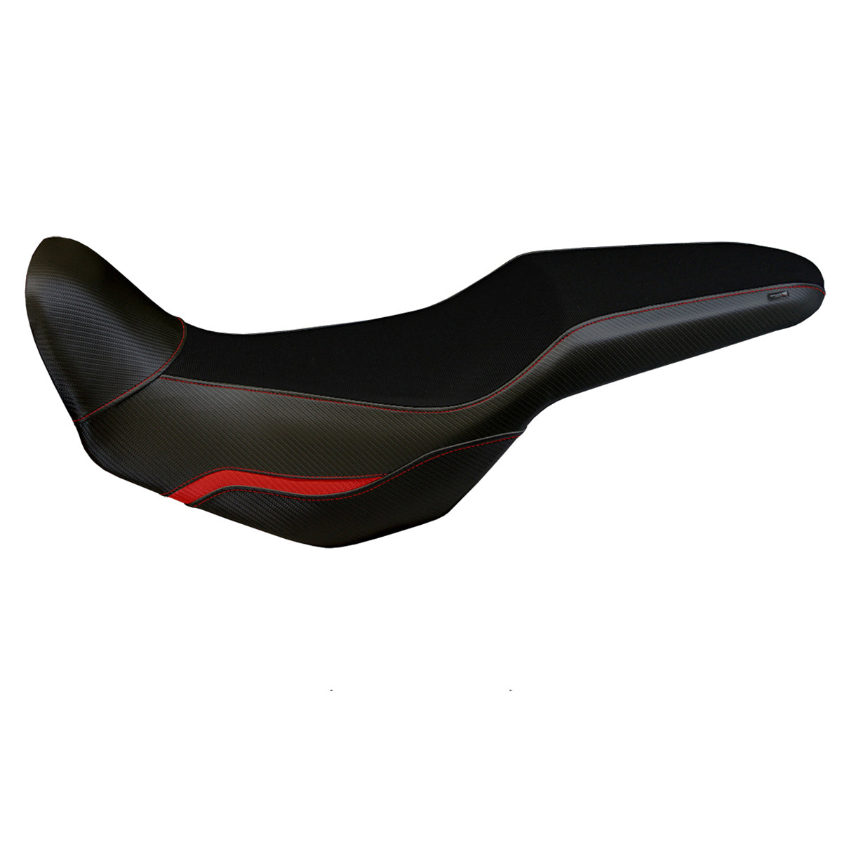 Honda NX500 2024-2025 Seat Cover Tappezzeria Italia in Red and Black