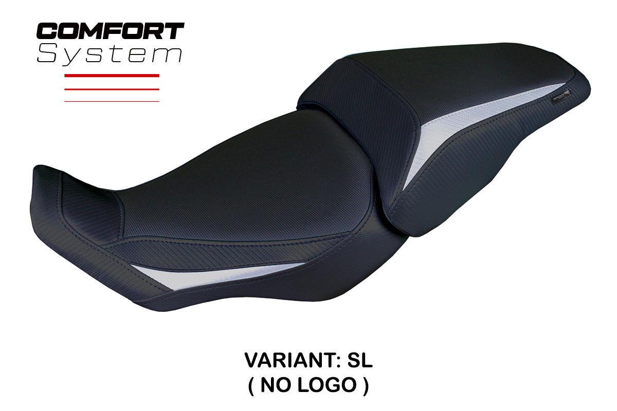 Honda CB300R 2018-2025 Seat Cover Tappezzeria Italia Comfort in Silver