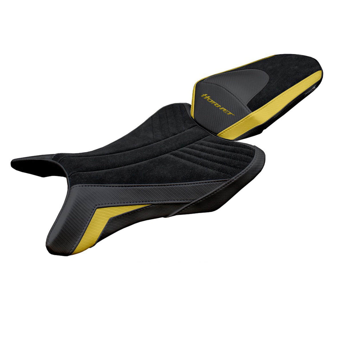 Honda CB 1000 Hornet 2025 Seat Cover Tappezzeria Velvet Gold Black