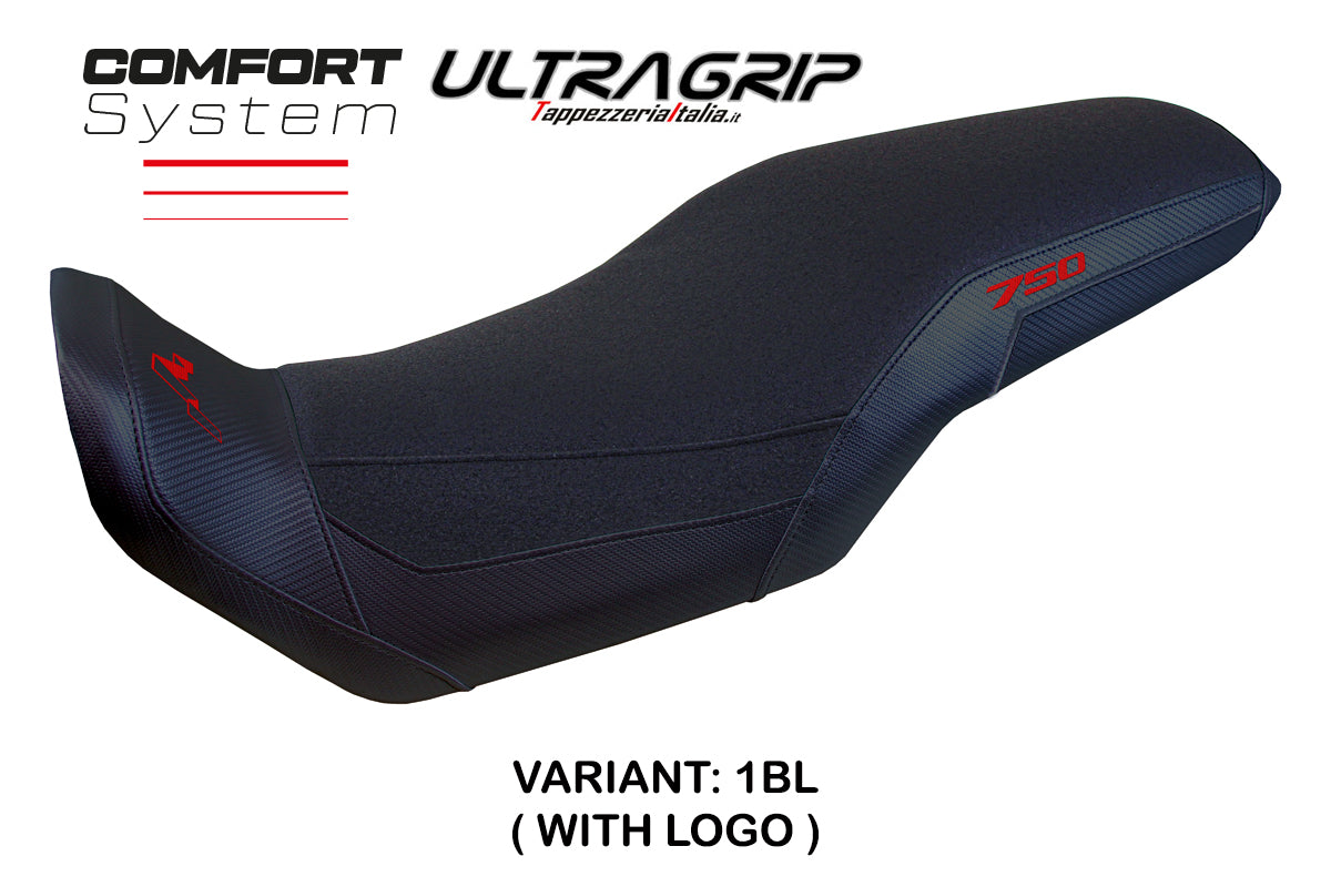 Honda Transalp XL 750 2023-2025 Seat Cover Tappezzeria Italia Comfort Ultragrip in Black
