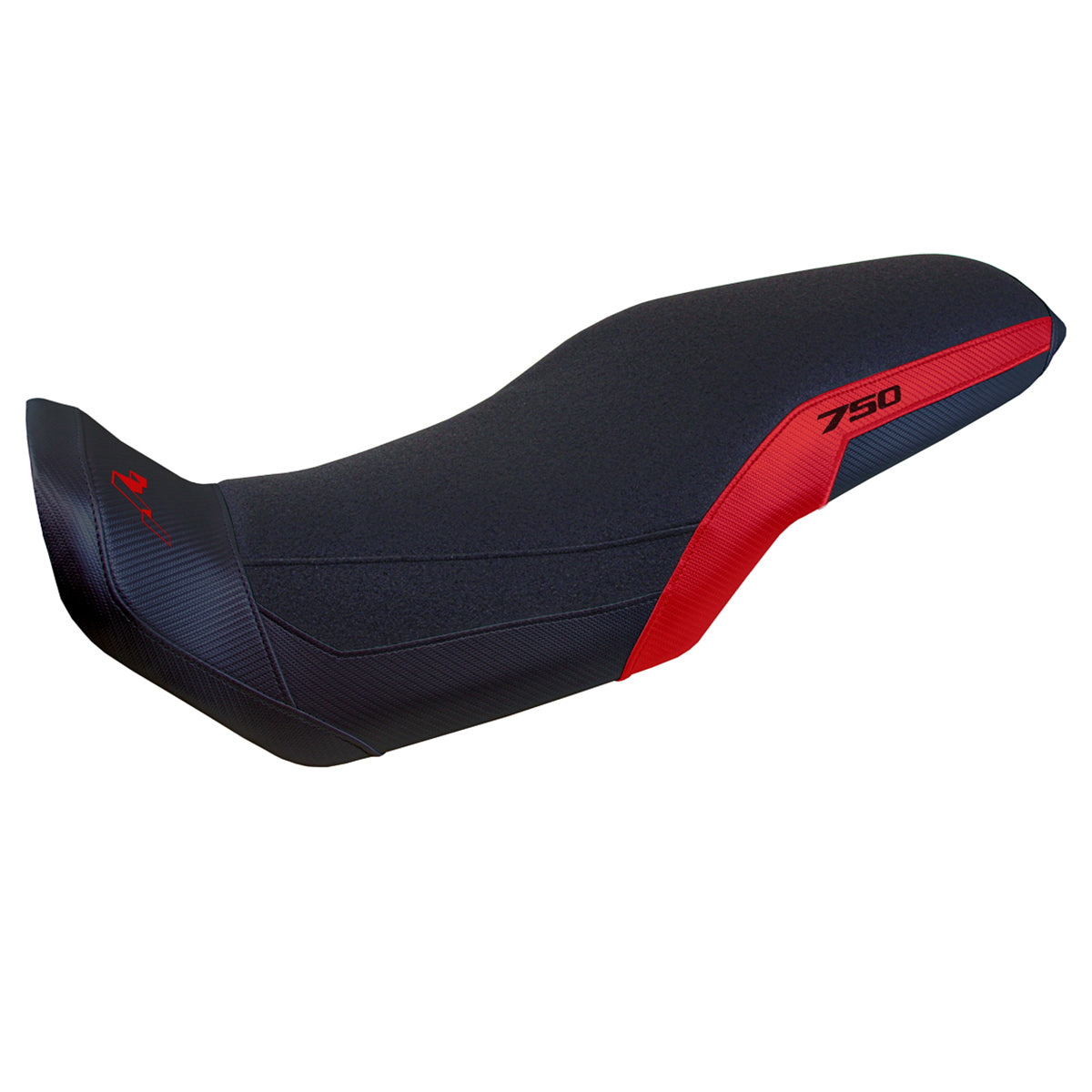 Honda Transalp XL 750 2023-2025 Seat Cover Tappezzeria Italia Comfort Ultragrip in Red