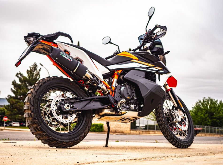 KTM Adventure 890 890R Rally 2020-2024 Exhaust GPR Slip-on Furore Nero