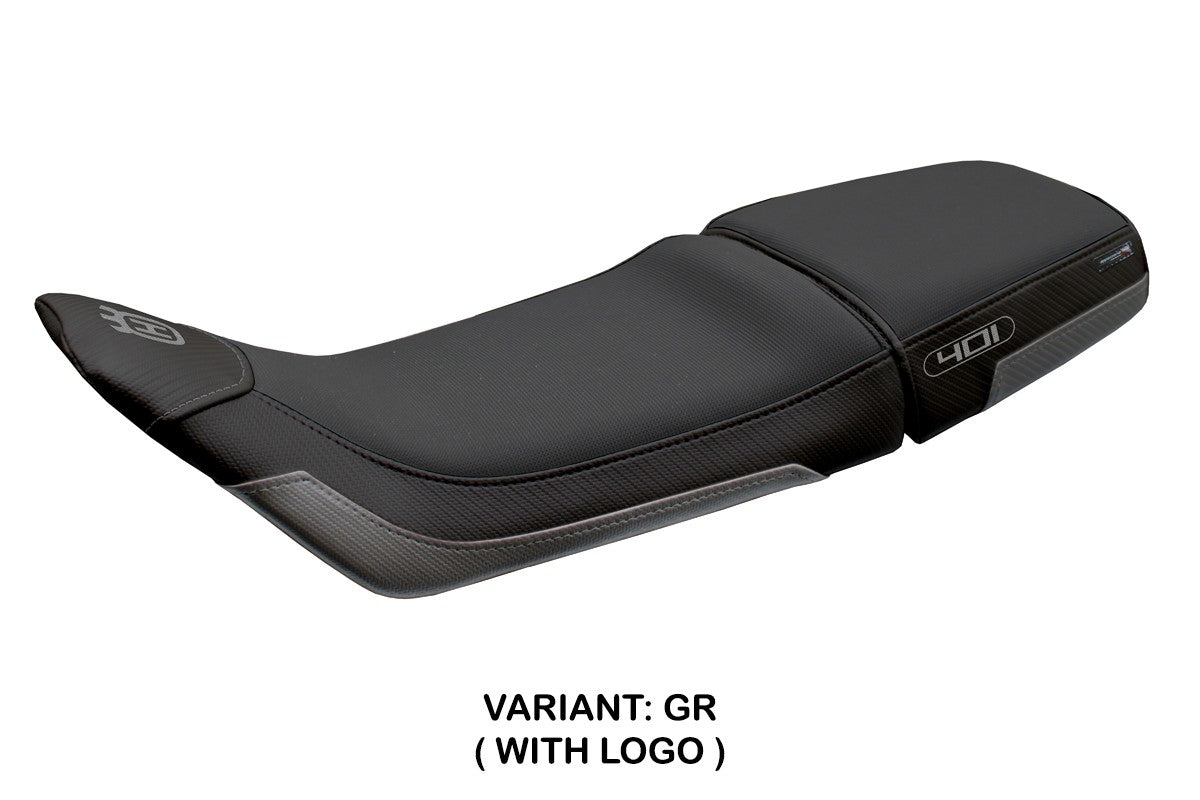 Husqvarna Svartpilen 401 2018-2021 2022 2023 Seat Cover Tappezzeria Grey Black