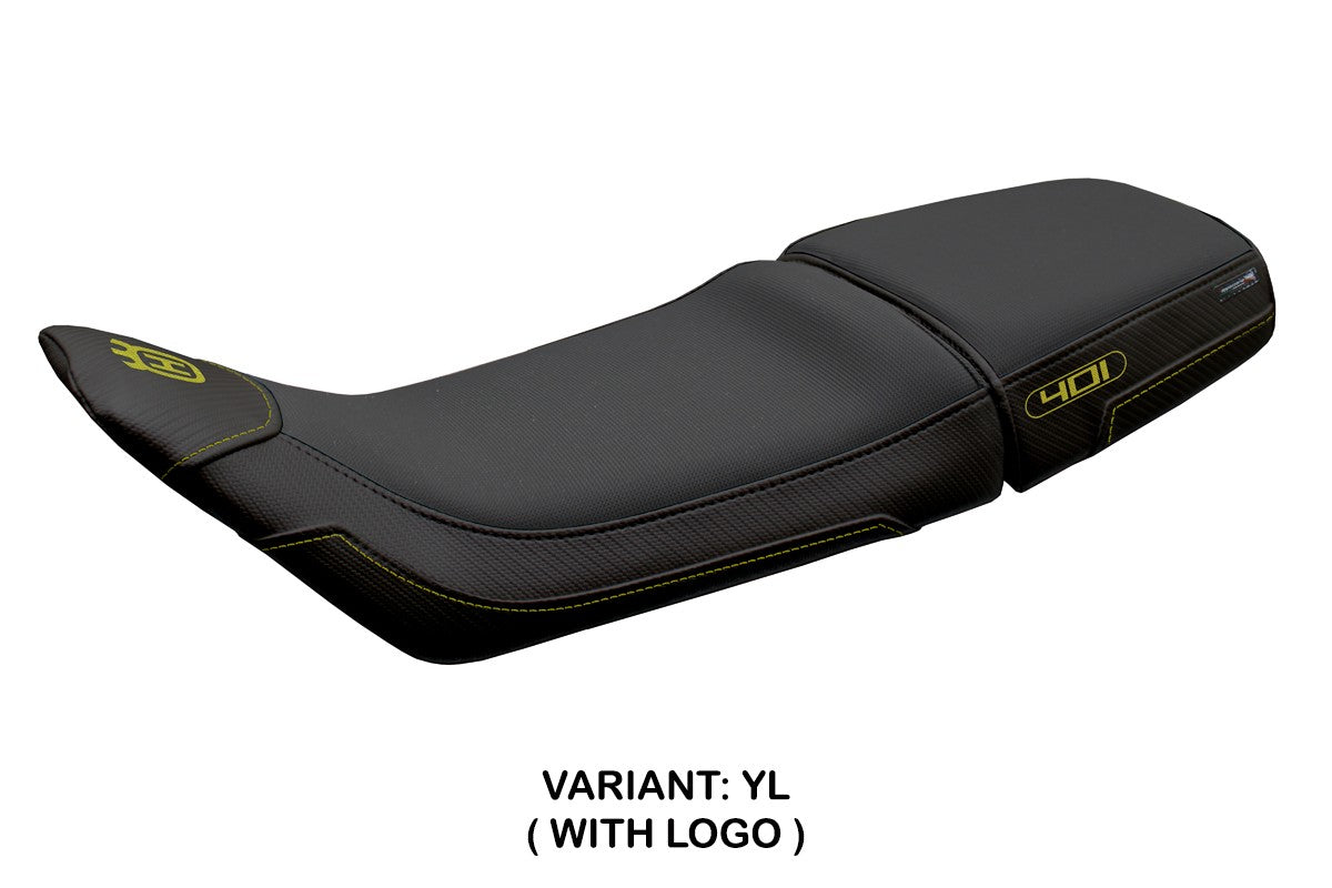 Husqvarna Svartpilen 401 2018-2021 2022 2023 Seat Cover Tappezzeria Yellow Black