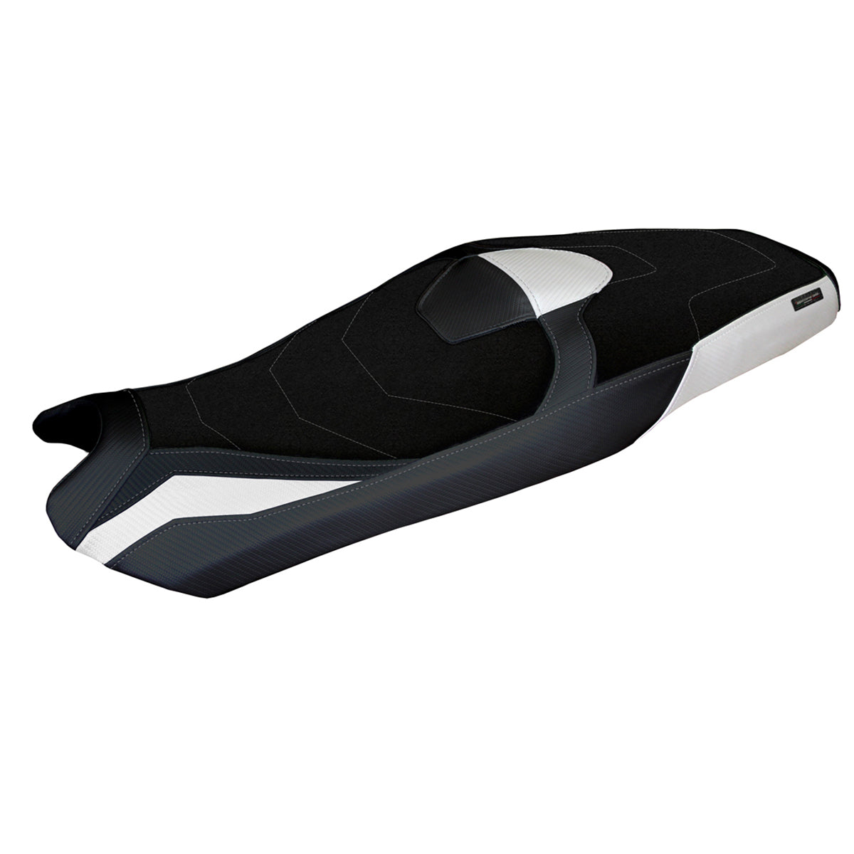 Honda X-ADV 750 2021-2024 Seat Cover Tappezzeria Italia Ultragrip in White and Black