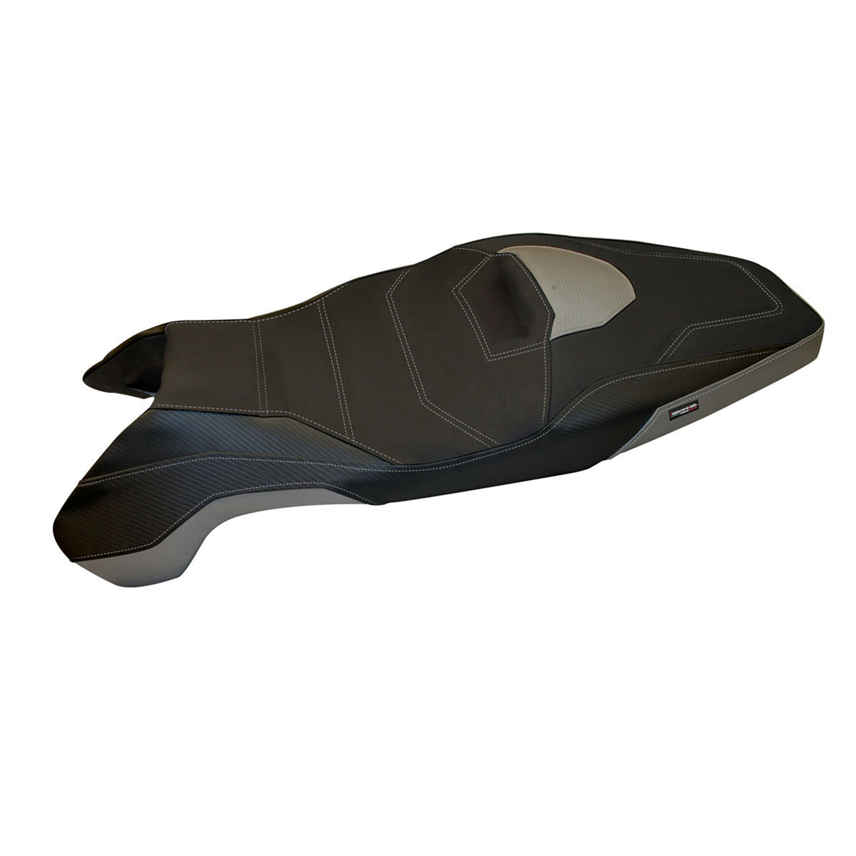 Honda X-ADV 750 2017-2020 Seat Cover Tappezzeria Italia Ultragrip in Silver and Black