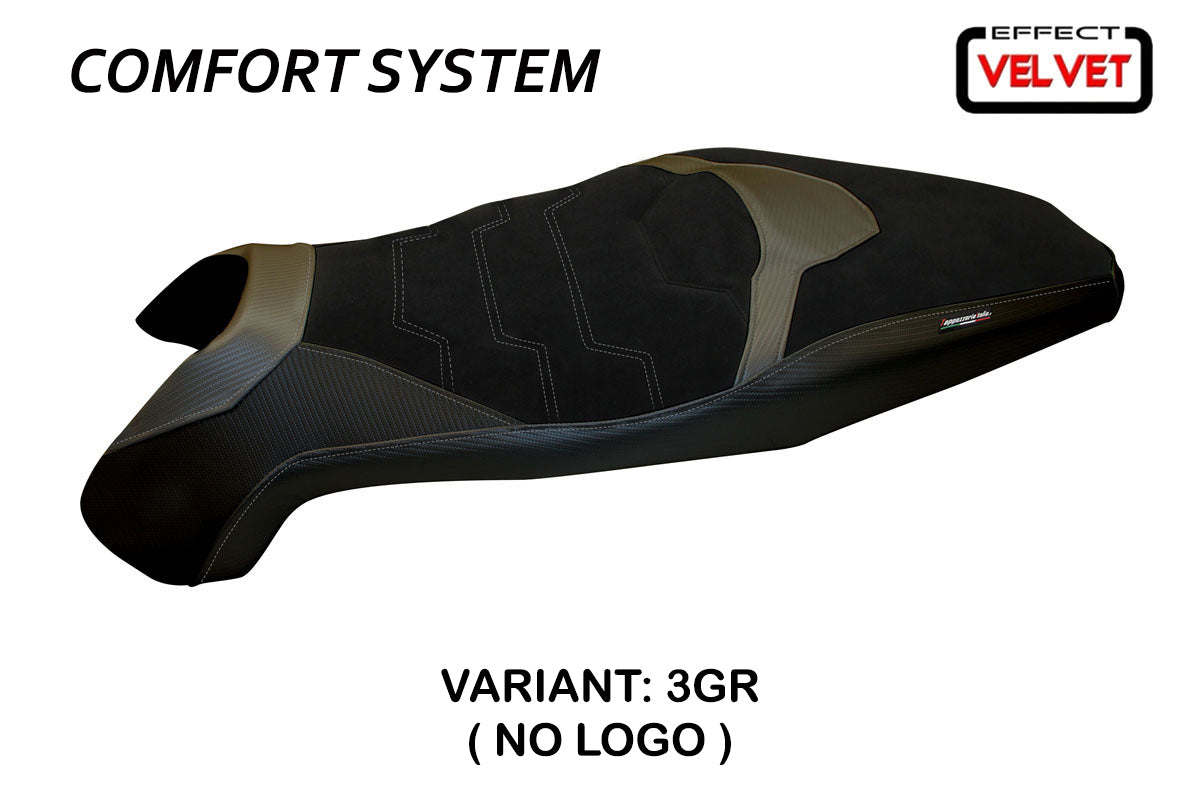 Honda X-ADV 750 2017-2020 Seat Cover Tappezzeria Italia Comfort in Grey and Black