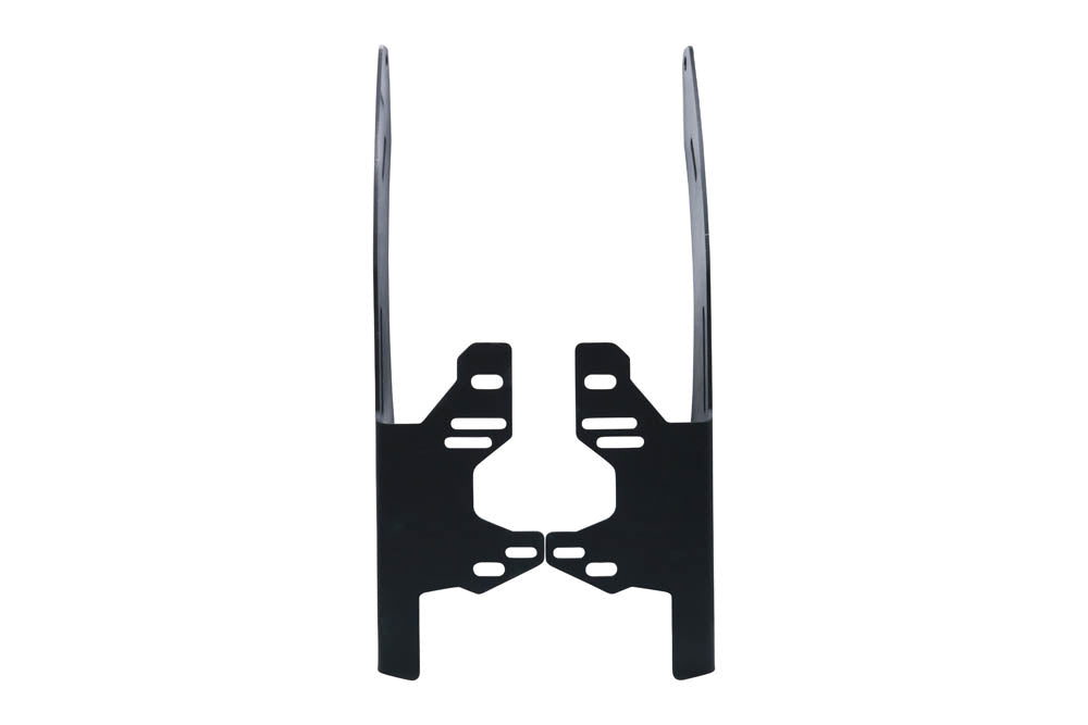 Honda CRF 300 Rally 2021-2023 GPR Tech 26L Aluminum Top Case, Black, with roof rack and mounting plate