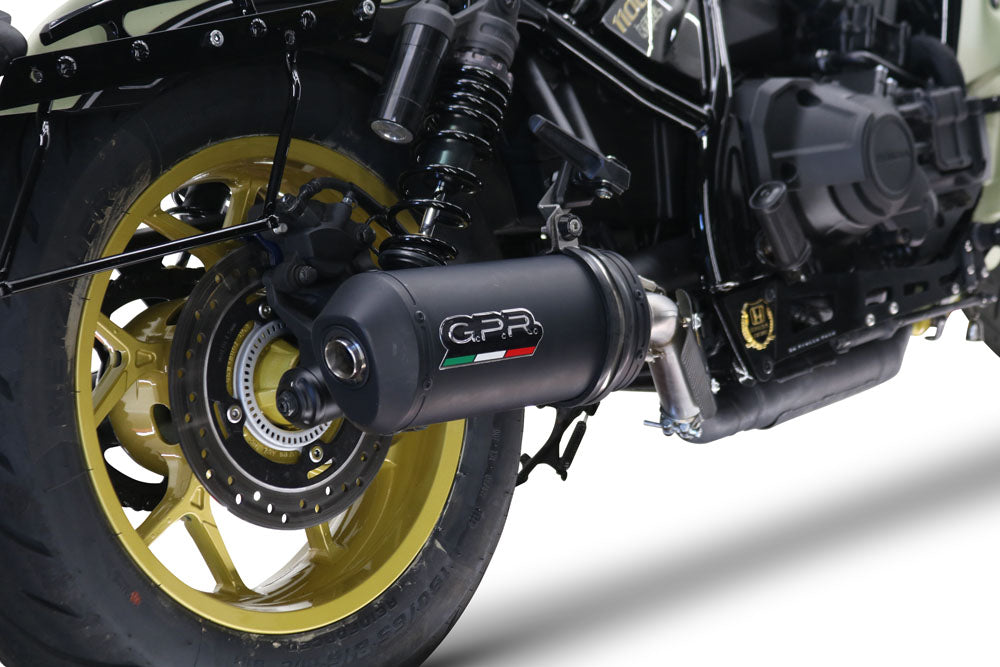 Honda Cmx 1100 Rebel 2021-2024 Exhaust GPR Slip-on Ghisa
