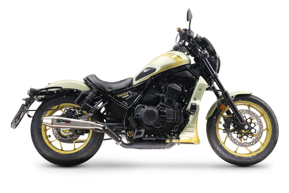 Honda Cmx 1100 Rebel 2021-2024 Exhaust GPR Slip-on Ultracone