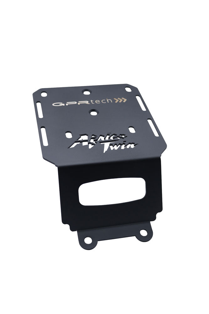 Honda CRF1000L Africa Twin 2014-2016 GPR Tech 45L Aluminum Top Case, Silver with Mounting Plate