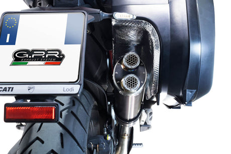 Ducati Multistrada V4 - S 2022-2024 Exhaust GPR Slip-on Dual Poppy