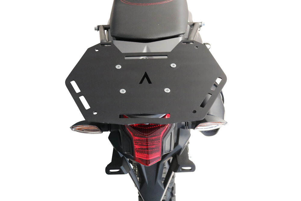 Voge Valico 300 Rally 2022-2023 GPR Tech 35L Aluminum Top Case, Black with Mounting Plate