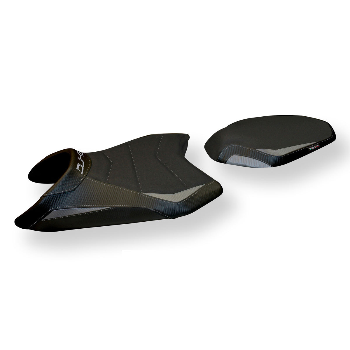 KTM 790 Duke 2018-2025 Seat Cover Tappezzeria Italia Ultragrip in Grey and Black