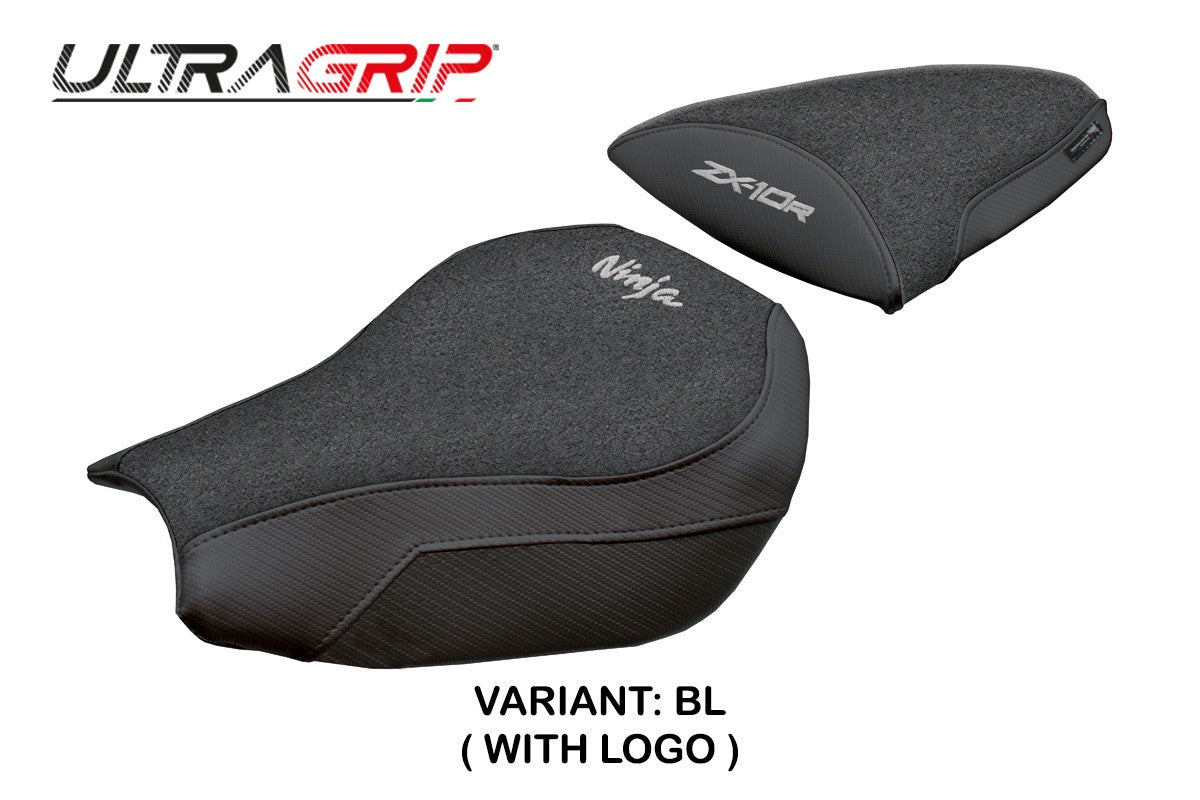 Kawasaki Ninja ZX 10 R 2006-2007 Seat Cover Tappezzeria Ultragrip Black