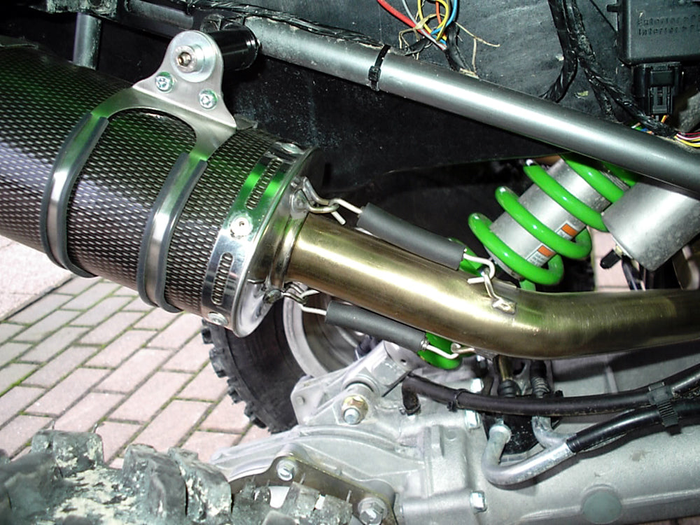 Kawasaki Kfx 700 2004-2011 Exhaust GPR Double Full Line Deeptone Atv