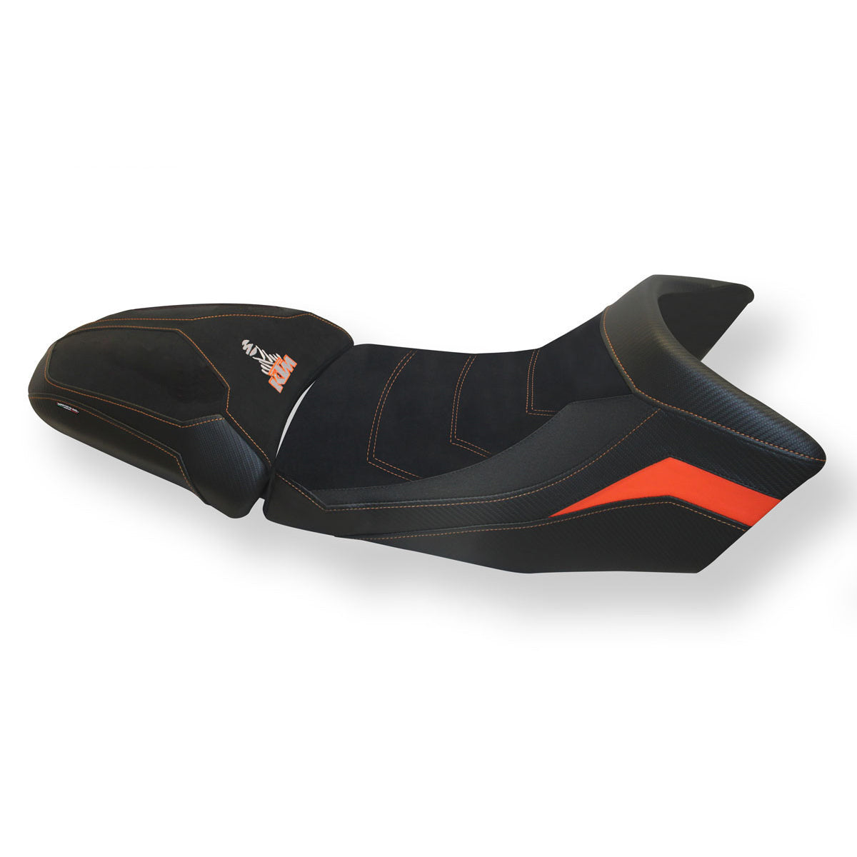 KTM 1290 Super Adventure S T 2015-2020 Seat Cover Tappezzeria Italia Comfort in Orange SE