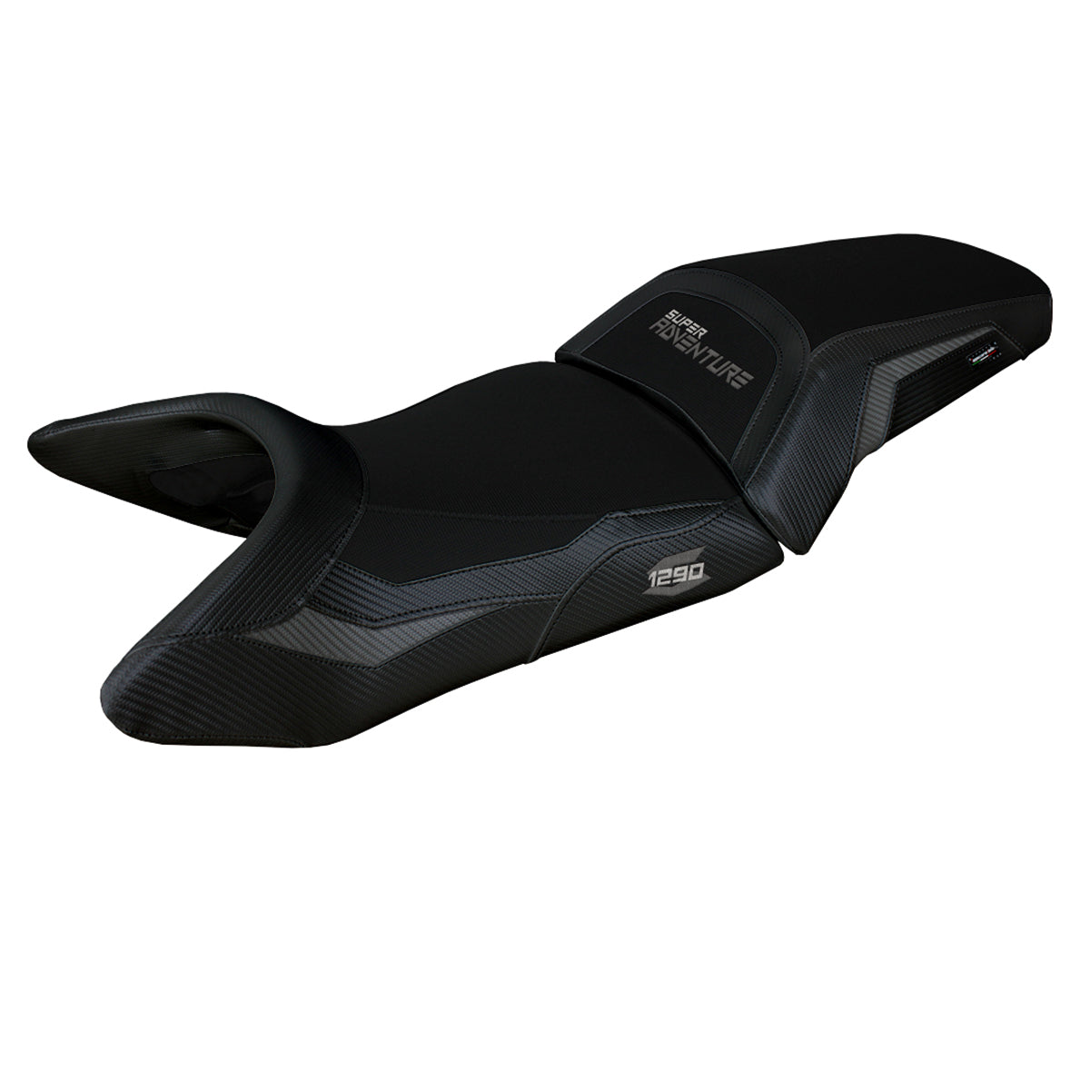 KTM 1290 Super Adventure S 2021-2024 Seat Cover Tappezzeria Italia in Grey and Black