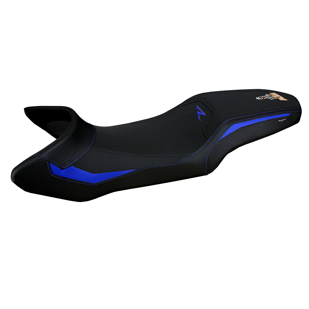KTM 1290 Super Adventure R 2021-2023 Seat Cover Tappezzeria Italia in Blue and Black