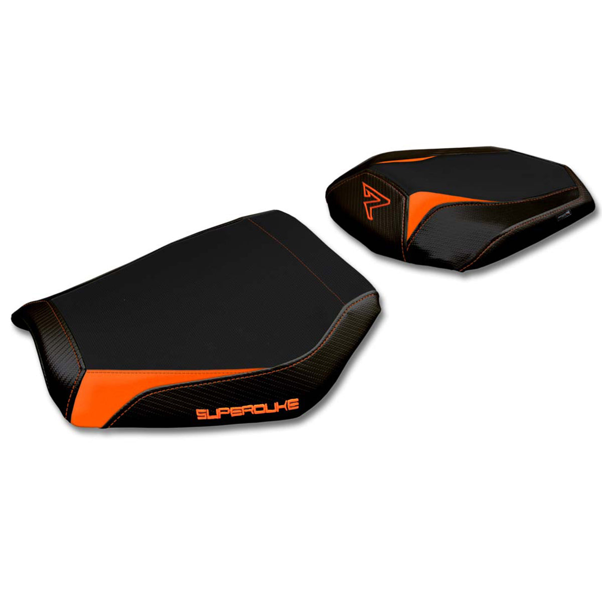 KTM 1390 Super Duke R 2024-2025 Seat Cover Tappezzeria Italia in Orange and Black