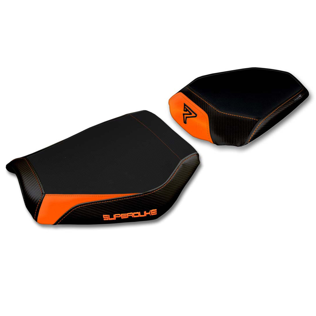 KTM 1390 Super Duke R 2024-2025 Seat Cover Tappezzeria Italia Comfort in Orange and Black