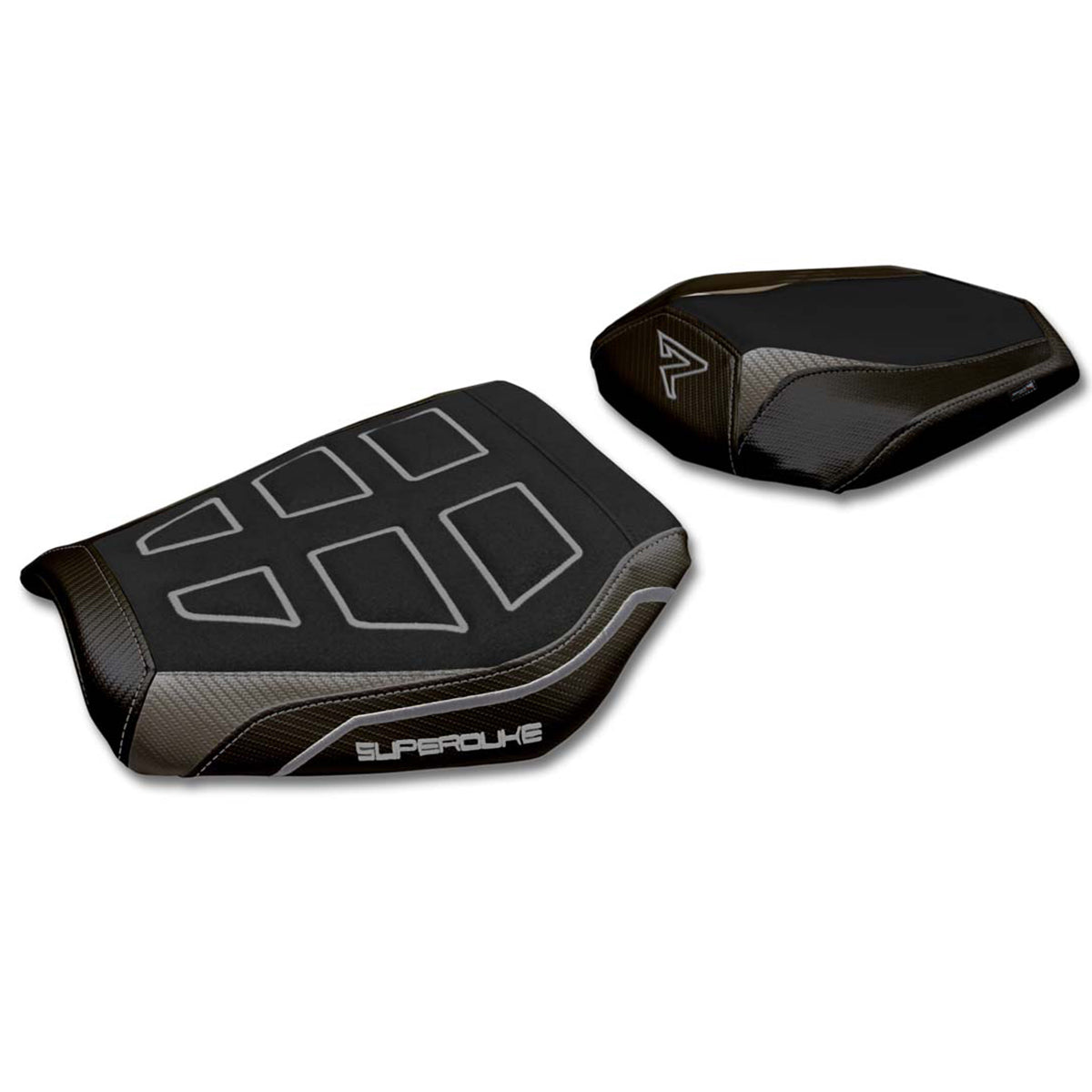 KTM 1390 Super Duke R 2024-2025 Seat Cover Tappezzeria Italia Ultragrip in Grey and Black