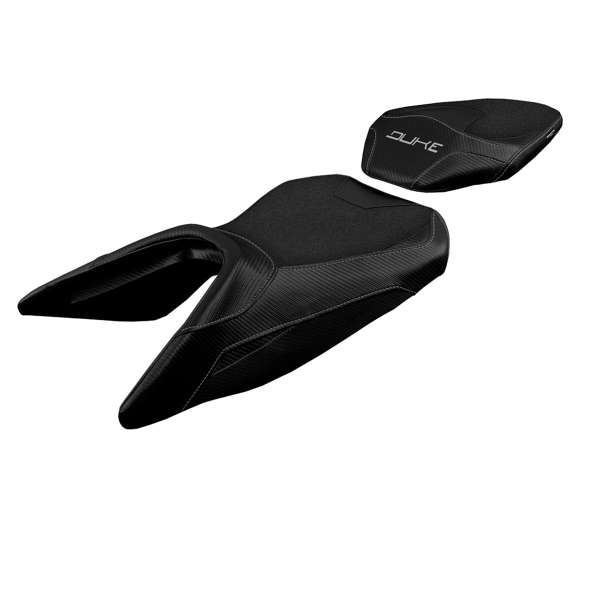 KTM 250 Duke 2017-2023 Seat Cover Tappezzeria Italia Ultragrip in Black