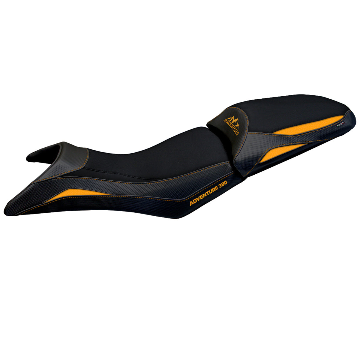 KTM 390 Adventure 2020-2025 Seat Cover Tappezzeria Italia in Orange and Black